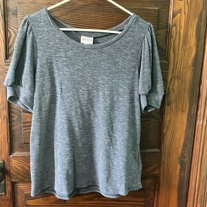 LuLaRoe Charcoal Heather Women's Top